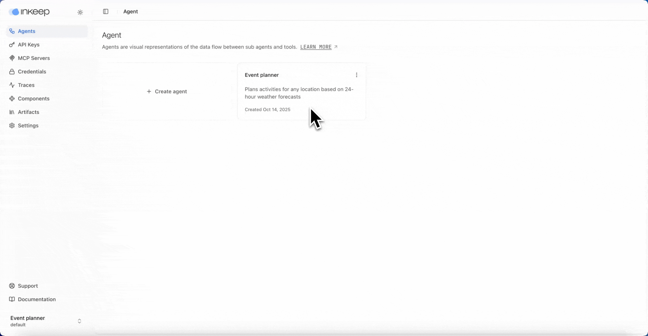 Chat with your agent